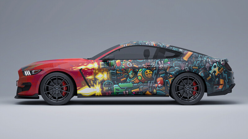 Wrapstock – Rabbit Zone 21 – Full Wrap – Sport – Car Wrap