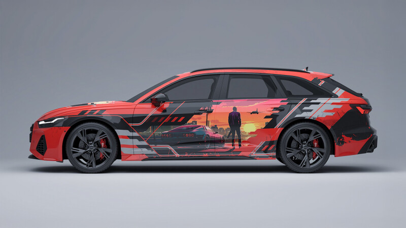Wrapstock – Crime Horizon – Full Wrap – Sport – Car Wrap