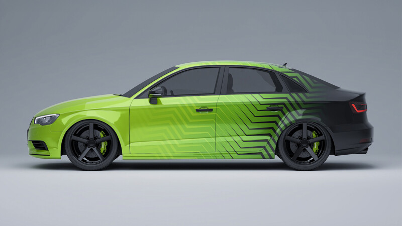 Wrapstock – Grrradient – Full Wrap – Camo – Car Wrap
